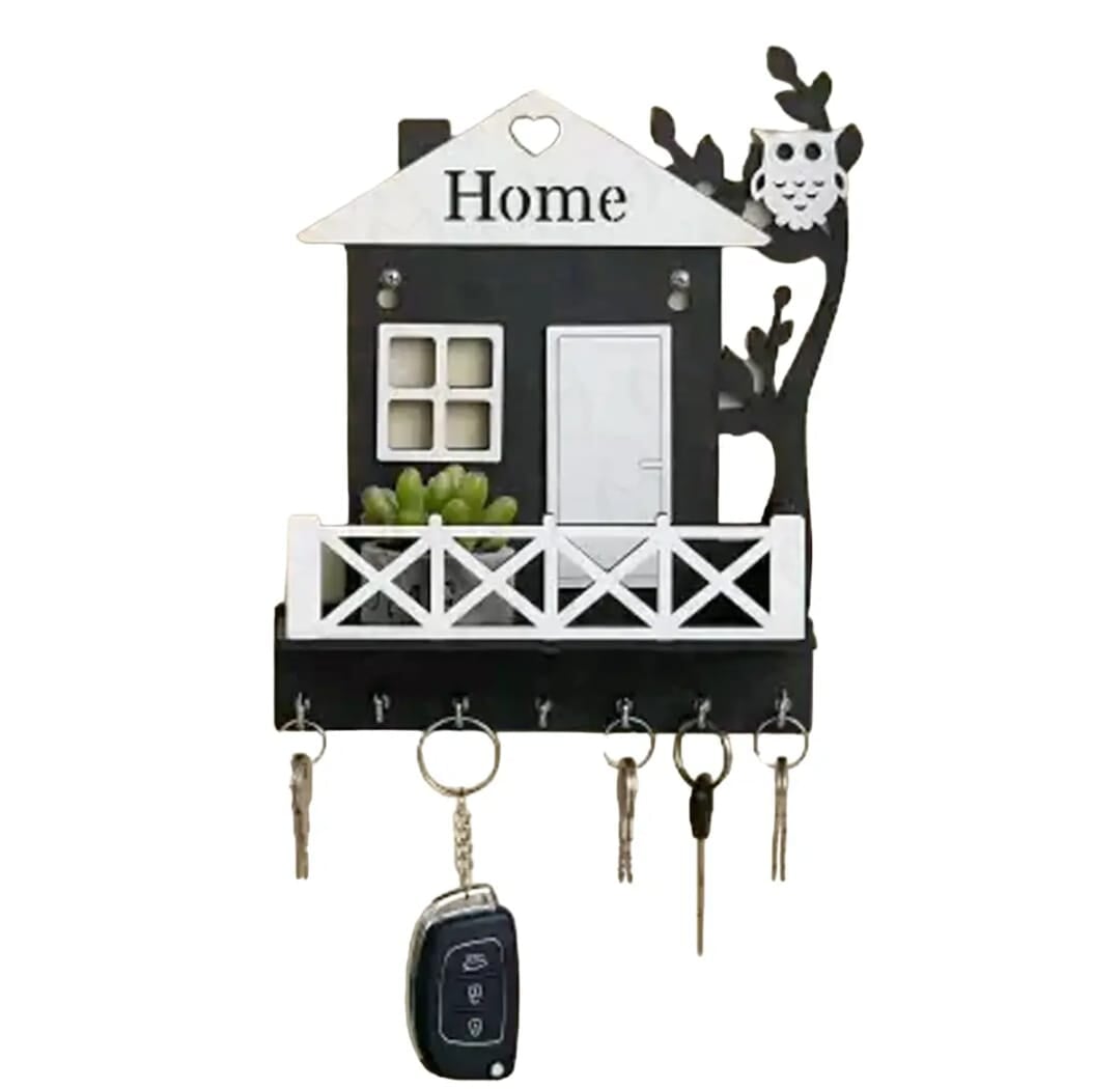 Crown Wall Wooden Key Holder CrownWall